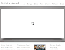 Tablet Screenshot of ghislainehoward.com